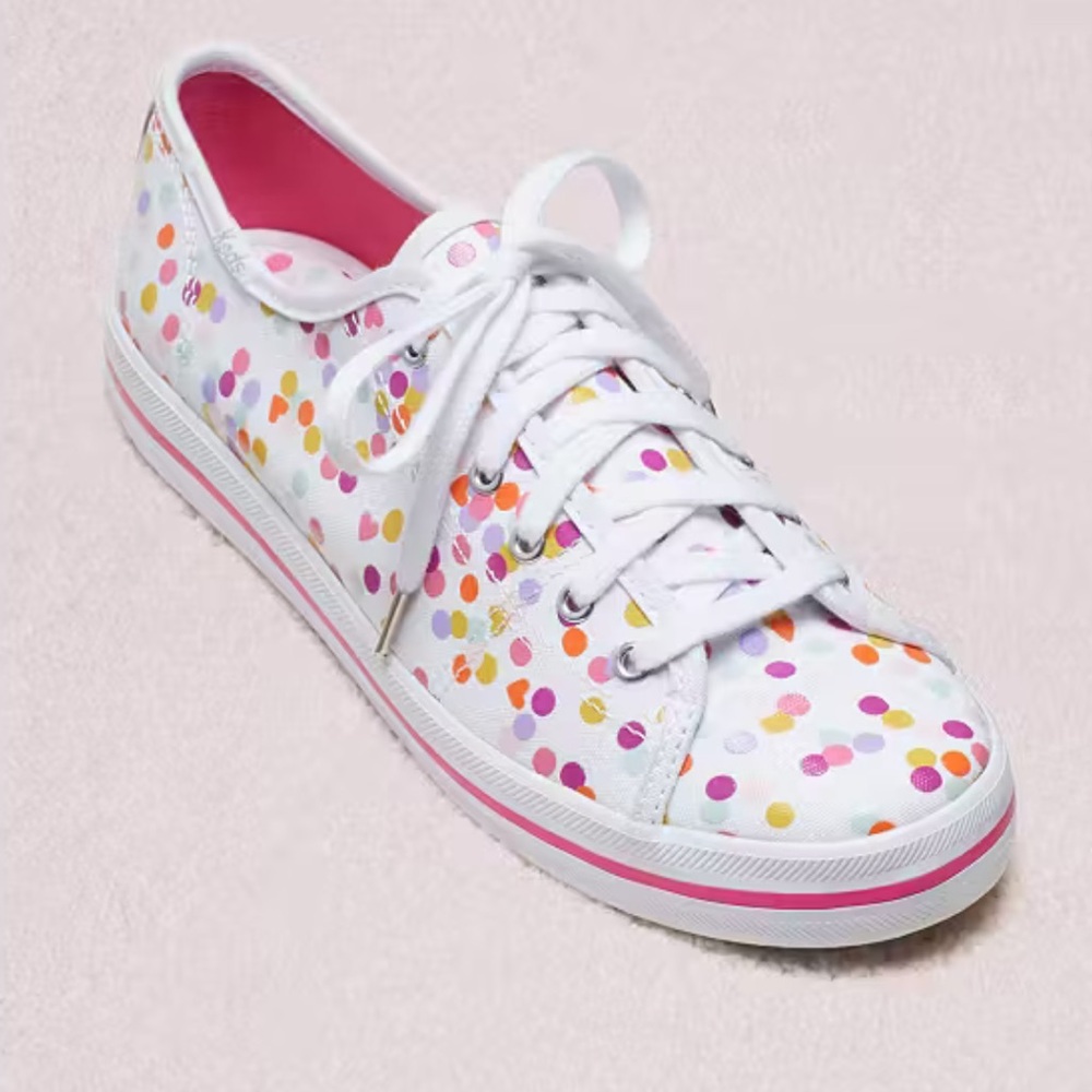 Kate Spade x Keds Colorful Polka Dot Confetti Sneakers